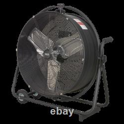 Sealey Industrial High Velocity Orbital Drum Fan 24 230V Garage Workshop DIY