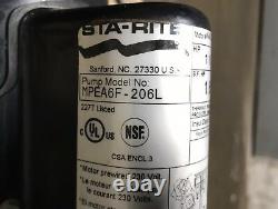 Sta-Rite Dyna-Pro1-1/2 HP Centrifugal Pump with Trap MPEA6F-206L INDUSTRIAL