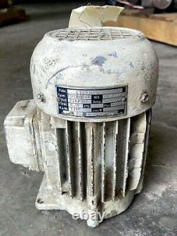 Stephan Industrial Electric Motor FD63N 12-4 4474 207, 220/380V, Used