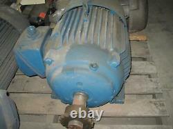 US Electrical Industrial Motor 284T Frame 25 HP 1760 RPM 230/460V