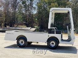 Used Taylor Dunn B2-48 Industrial Flatbed Electric Utility Cart New Motor