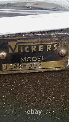 Vickers 1HP Unit with Pump, Motor and Reservoir Vickers 1HP