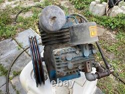 Vintage emglo industrial air compressor motor pump