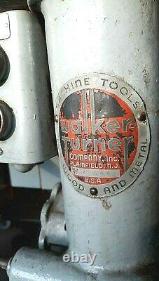 Walker Turner Industrial Heavy Duty Drill Press 3/4 HP 230 Volt Delta Motor