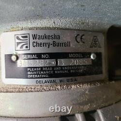 Waukesha 2085 Stainless Steel Centrifugal Pump 4 X 3 In/out 5hp