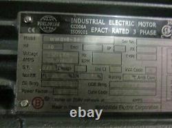 Worldwide Electric 10 HP Industrial Electric Motor, Model WWE10-36-215TC, New