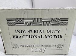 Worldwide Electric At1-18-56cb Industrial Duty Fractional Motor 3 Phase 1725rpm
