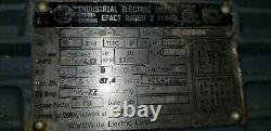 Worldwide Industrial Electric Motor Wwem3-18-182t, 3hp, 1750rpm, New (u4)