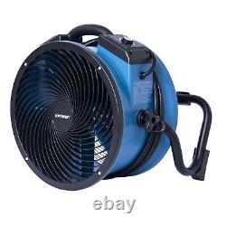 XPOWER X-39AR 1/4 HP Industrial Sealed Motor Axial Fan Floor Air Mover w Outlets