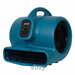XPOWER X-600A The Best 1/3HP Industrial Air Mover Fan with GFCI Power Outlets