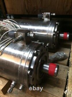 1- Sun-star Electric/hitachi 50hp 3-phase 3000 V Submersible Motor Used Cond