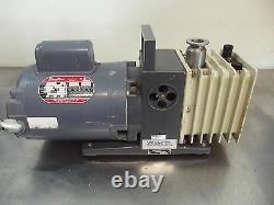 Alcatel Vacuum Pump Ty. Zm2004 N° 22787 Avec Dayton Motor 1/2hp 1725rpm S2670x