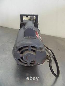Alcatel Vacuum Pump Ty. Zm2004 N° 22787 Avec Dayton Motor 1/2hp 1725rpm S2670x