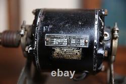 Antique Emerson Electric Motor 1/30 HP Vintage Fan Machinist Outil Industriel Jambe