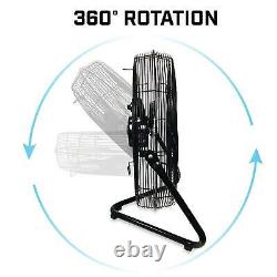 B-air Firtana-20x High Velocity Electric Industrial And Home Floor Fan, 20 Nouveaux