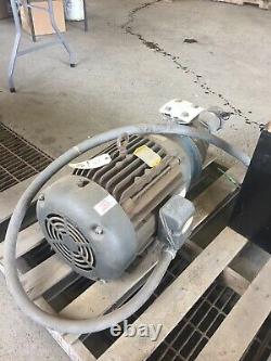 Baldor 20 HP 3 Phase Electric Motor With Goulds G&l Industries Stainless Pump
