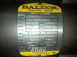 Baldor Direct Cd3450 1/2hp 90vdc 1750rpm Moteur Industriel Électrique. #1