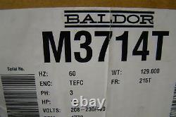 Baldor Electric Standard Efficient Industrial Motor 208-230/460v 28-27/13.5amps