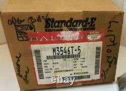 Baldor Reliance M3546t-5 1hp 575v 3ph Newfast Shipping