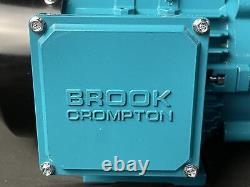 Brook Crompton Pf4n001-2c 3 Phase 1hp 56 Cadre Moteur Électrique Nouvelle Boîte Ouverte