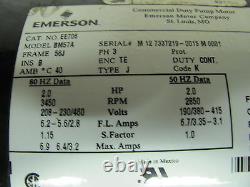 Emerson Bm57a Motor, 2hp/ Pompe En Acier Inoxydable
