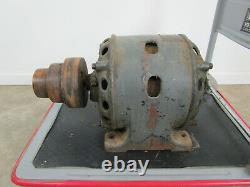 Énorme Antique Vintage Century 1 HP Electric Motor Repulsion Industrial Steampunk