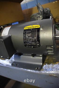Flambant Neuf-baldor Reliance Industrial Electric Motor 3 Hp, 3450 RPM