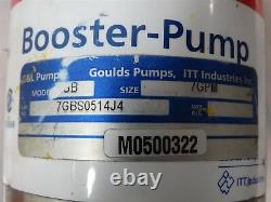 Goulds Pump Goulds Pump 7gbs0514j4 Sz7gpm Withfranklin Electric Motor 1/2hp 60hz