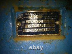 Goulds Pump Model 3196, Taille 4x6-10h