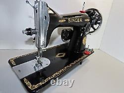 Industrial Strength Heavy Duty Singer 15-88 Sewing Machine Motor Hand Crane