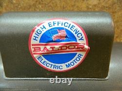Moteur Électrique Baldor L3514t 1-1/2 HP 1 Ph 115/208-230 Volts 1725 RPM