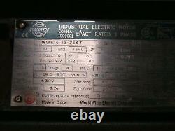 Moteur Électrique Industriel Mondial 3 Phase 10hp 230/460v 1180rpm Wwe10-12-256