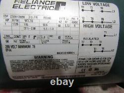 Moteur Reliance Electric C56h1782h 1 HP 1725 RPM 115/208/230 VAC Cadre Fc56c