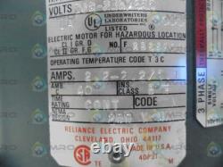 Moteur à courant alternatif Reliance Electric P56h2338m-yn 3 phases 1/2 HP RPM 1725 neuf sans boîte.