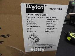 Moteur électrique DAYTON Industrial 30PT82A 1,5 ch 115/230V 1725 tr/min Arbre de 5/8 pouces