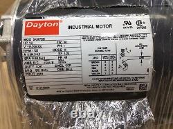 Moteur industriel Dayton 5K987BB 1/2 HP 1 PH 1725 RPM 115/208-230 #4012B80PR3IAC