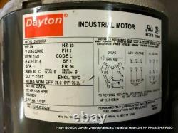 New No Box Dayton 2n866ba Moteur Industriel Électrique 3/4 HP Livraison Gratuite