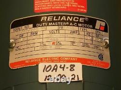 New Old Stock Reliance 1/3ch Duty Master Ac Motor P56h3005m-wl 208-230/460v 1725