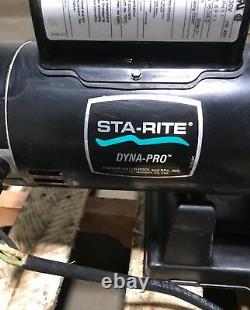 Pompe Centrifuge Sta-rite Dyna-pro1-1/2 HP Avec Piège Mpea6f-206l Industrial