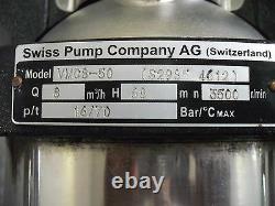 Pompe Suisse Spco Stainless 3 Phase Pump And Motor Combination Vmc8-50