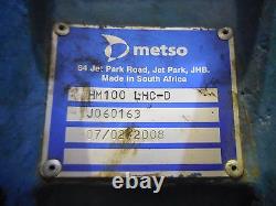 Rx-3641, Metso Hm100 Lhc-d 4 X 3 Pompe À Lisier Avec Moteur Et Cadre De 40 Ch