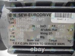 Sew-eurodrive S37dt7104 Moteur électrique à engrenages d'occasion, moteur uniquement