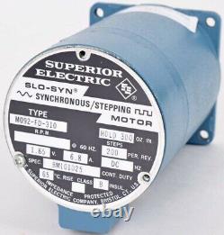 Superior Electric Slo-syn Industriel 1.65v 6.8a Moteur Synchrone/stepping