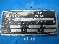 Taco 40 HP 8 X 8 855 Gpm @ 100 Ft Centrifugal Water Pump Bb6012 10.7 D1 Lincoln