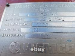 Weir Wemco-hidrostal Pump F6d-l-f2s Screw Centrifugal Avec Impeller 1000 Gpm